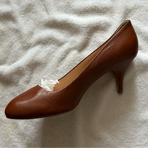 Bally Cognac Brown Heels - Picture 7 of 10